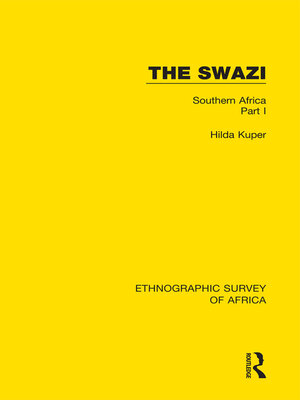 cover image of The Swazi